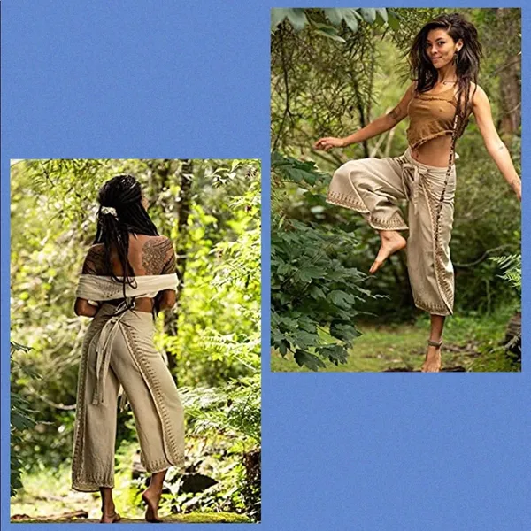 Funky People Moana Beach /Festival/ Palazzo Pants - Image 6