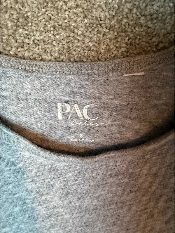PacSun Pac Cares Gray High Neck Tank Top - Image 3