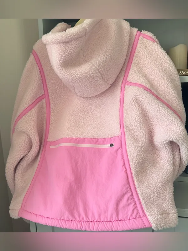 Cotton On BODY Active soft fleece hoodie in cherry dream millennial - small - Image 2