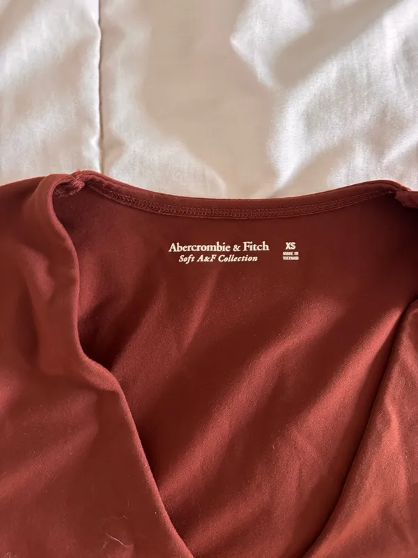 Abercrombie Burnt Orange Bodysuit - Image 3