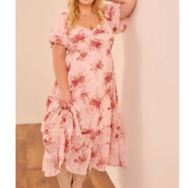 Arula Alayna Floral Maxi Dress 1X NWT - Image 5