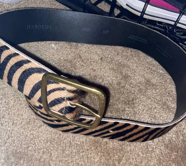 Animal Print Belt - Image 2