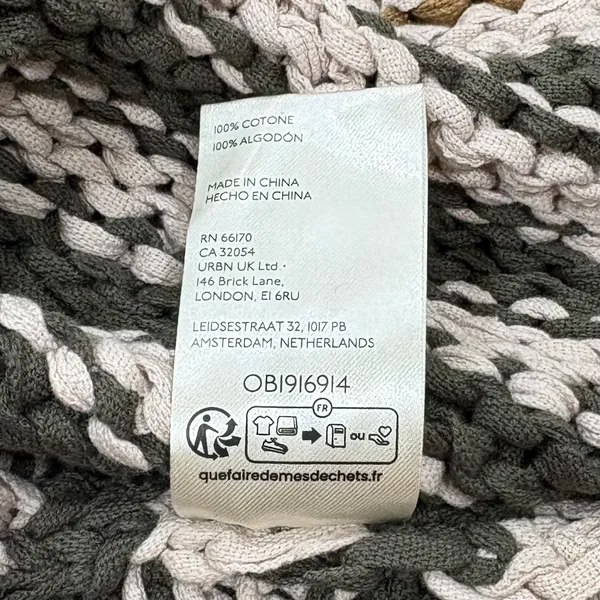 Free People Portland Striped Pullover Sweater NWT Size Small Neutral - Image 6