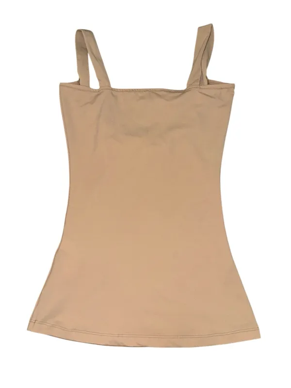 SPANX Nude Scoop Neck Shaping Tank Top Cami Compression Sleeveless M - Image 2