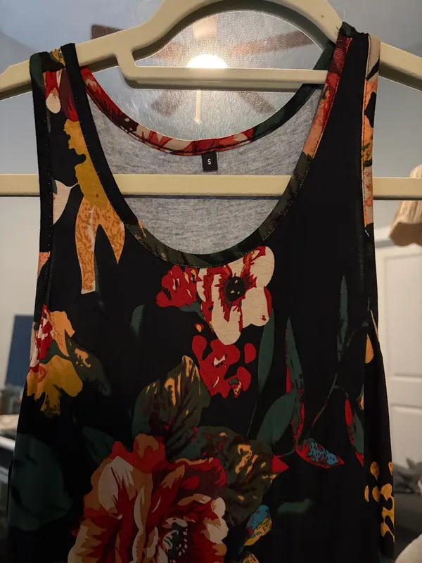 Floral Maxi Dress - Image 4