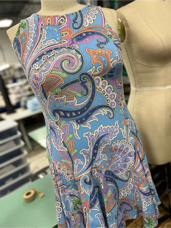 Lauren Ralph Lauren Paisley Dress XL - Image 2