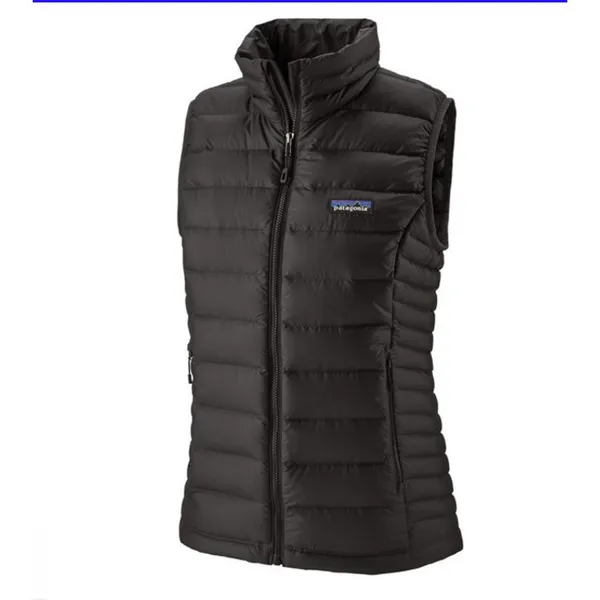 Patagonia Down Sweater Vest Black Packable Puffer Women's Size XS - Image 11