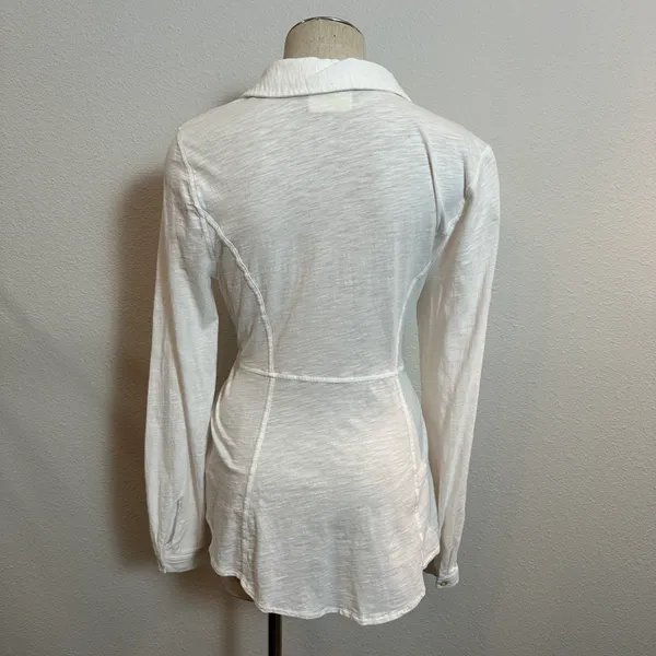 Anthropologie Maeve Claudette Front Tie Top - Image 3