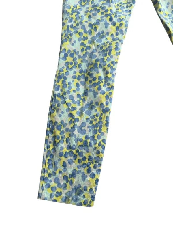 GAP Multicolor Print Skinny Mini Pants Size 00 - Image 2
