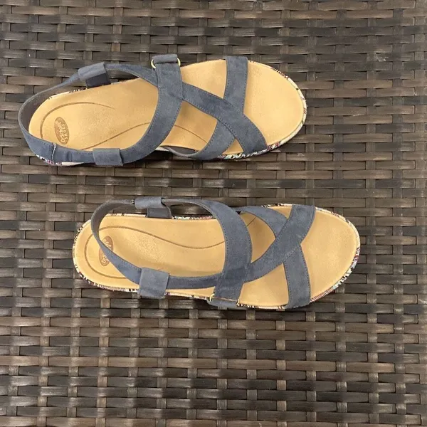 Dr. Scholl sandals women’s size 7.5 Blue - Image 3