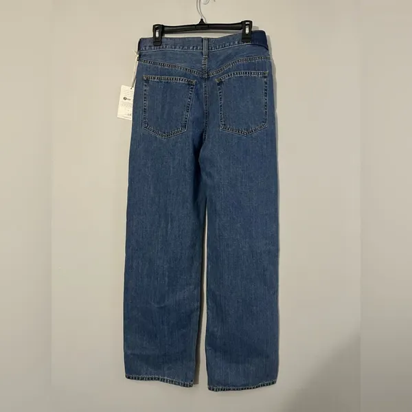 ETICA Stanton Relaxed Wide Leg Denim Jeans in Fistral Size 29 x 29 NWT - Image 6