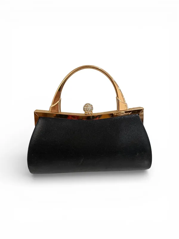 black clutch • wedding bag • evening purse - Image 5