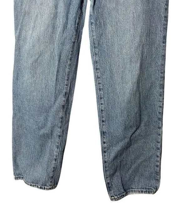 Madewell Womens The Perfect Vintage Straight Jean in Hoye Wash Size 28 MSRP $128 - Image 5