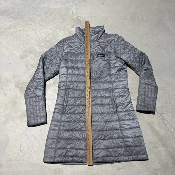 PATAGONIA Women's Radalie Insulated Parka Grey Size Small Reg $199 MSRP Puffer - Image 6