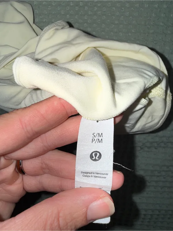 Lululemon Bend This V‎ and Racer Bra *Light Support, A-C Cups Sundance size S/M - Image 3