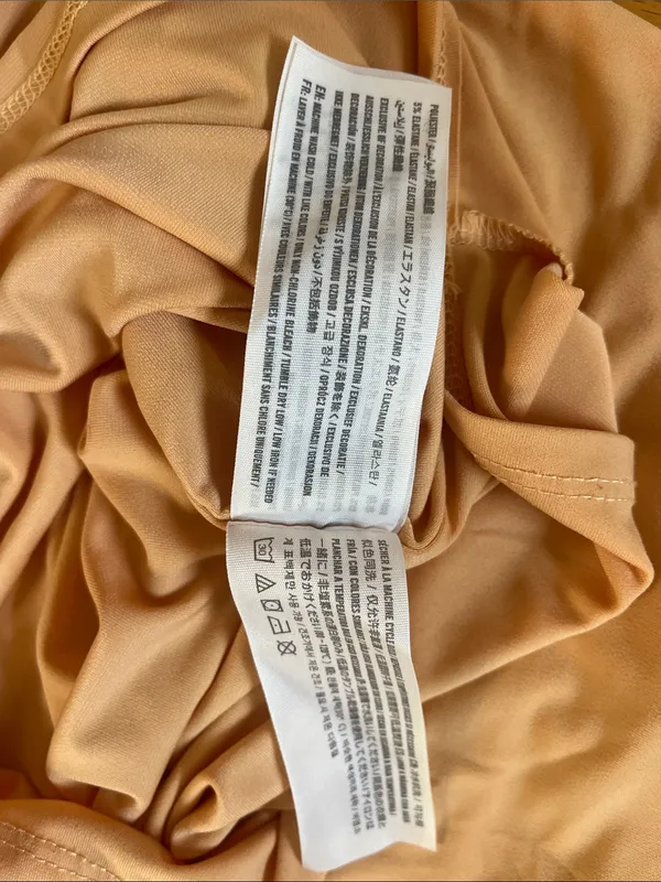 Abercrombie Strappy Cutout Knit Mini Dress Light Orange - Image 8