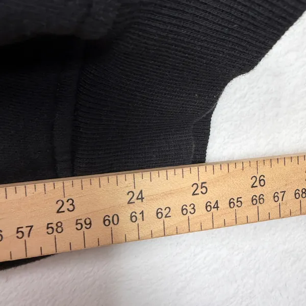 Lululemon 14 Scuba Relaxed High Rise Jogger Black Light Cotton Terry W5CV9S - Image 12