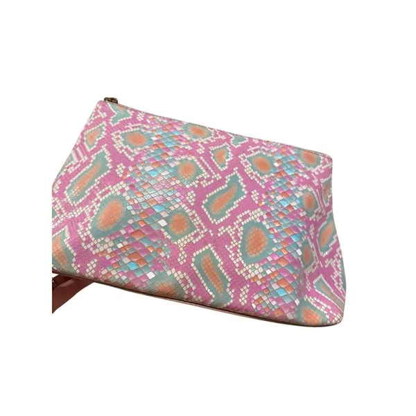 Anthropologie Merritt Snake Printed Bag - Image 5