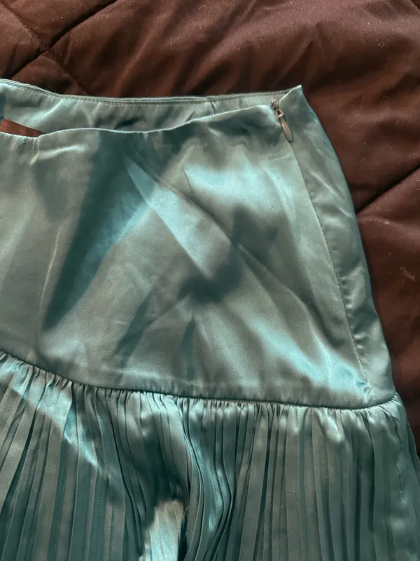 {DO+BE} Just In Time Teal Tiered Ruffle Mini Skirt - Image 10