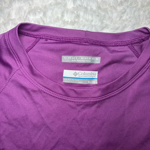 Columbia Violet Omni-Shade Top - Image 2