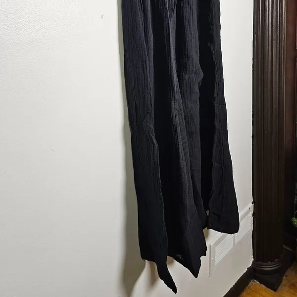 ANTHROPOLOGIE Celandine Strapless Smocked DW Maxi Dress /Black/ Size L -98212269 - Image 3