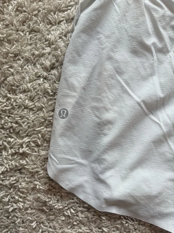 Lululemon Fast and Free 2-in-1 High-Rise Short 3" *Reflective lululemon 4 white - Image 3