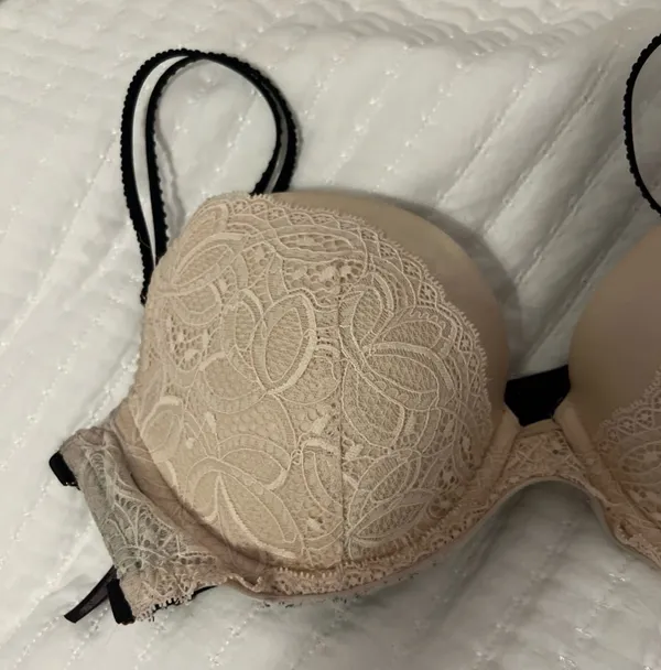 Victoria's Secret very sexy bra beige tan/black - Image 2