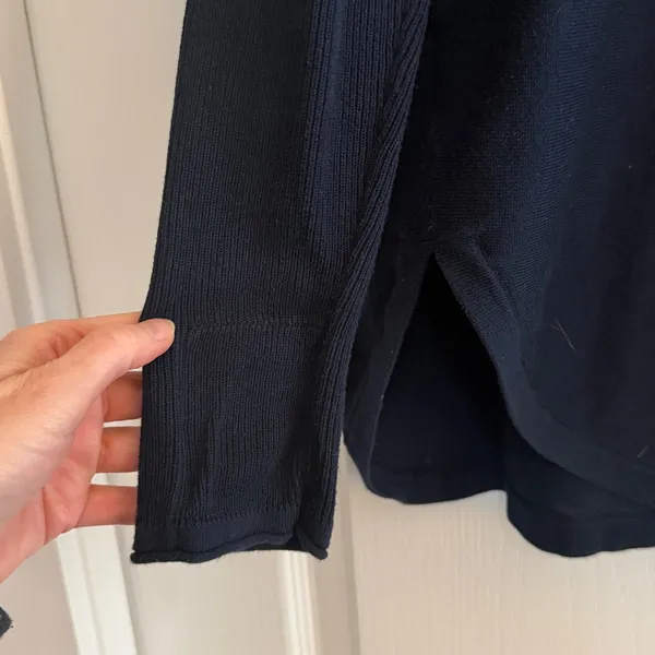 Lululemon Take it All In Sweater in True Navy Women’s Size 10 - Image 6