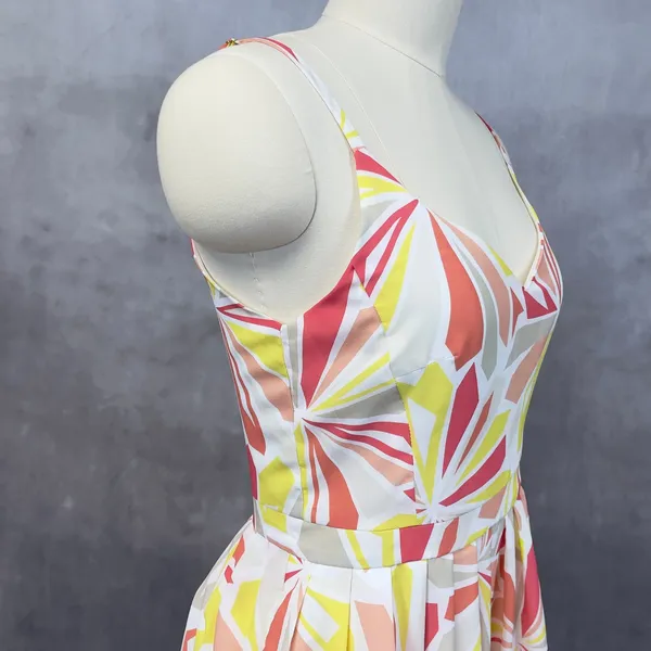Hutch Sundress Women Size 8 Colorful Mod‎ Indie Resort Brunch Garden Party - Image 2