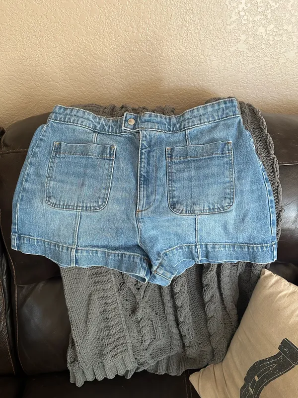 Free Assembly Walmart Denim Shorts - Image 2
