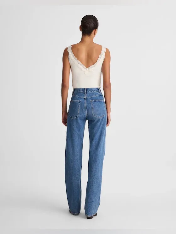 Madewell The Cleo Straight Jean Size 30 - Image 4