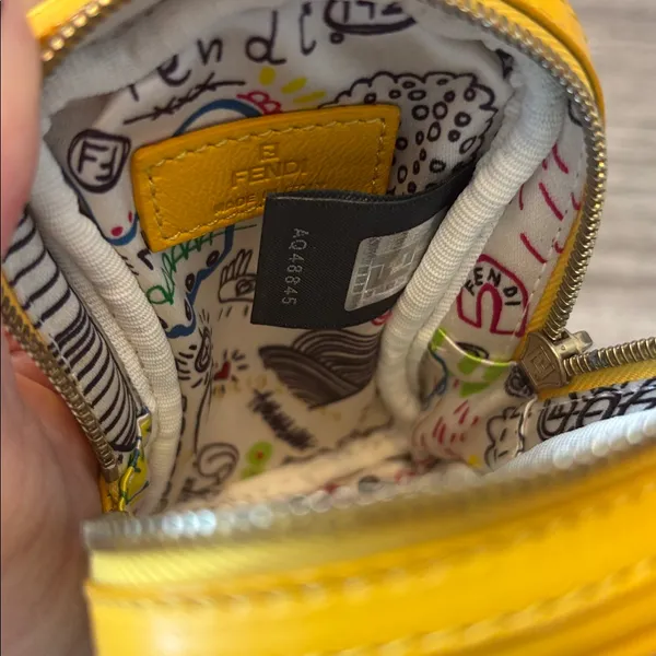 Fendi Leather Pouch - Image 5