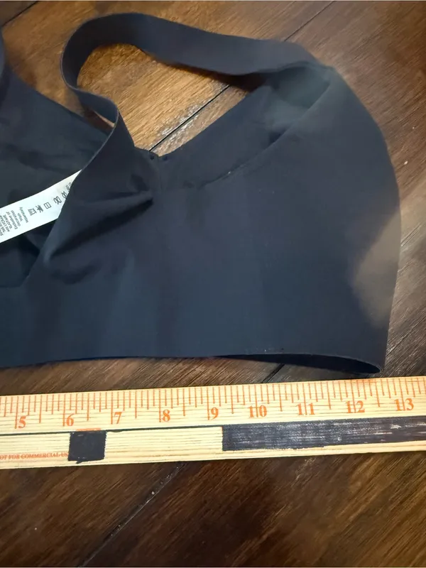 Lululemon "Like Nothing Bra" Women's Size 34E Lightweight Support Black. NWT - Image 7