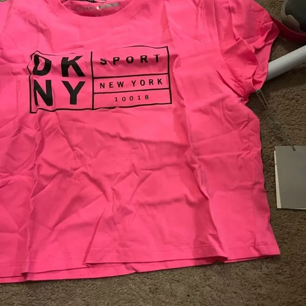 NWT Dkny sport pink top small‎ - Image 6