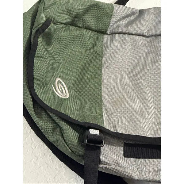 Timbuk2 Kryptic Shoulder‎ Cross Body Padded Messenger Bag Daypack Backpack Green - Image 2