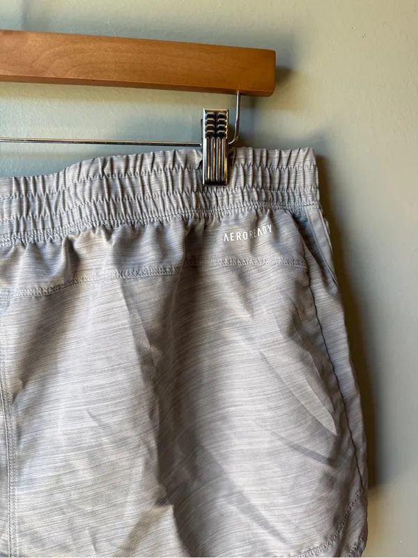 Adidas Athletic Running Shorts 3 Stripe Lightweight Activewear - Image 5
