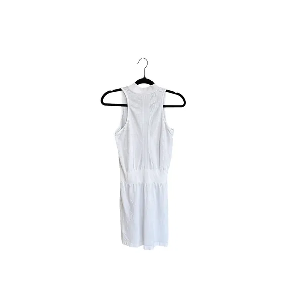 Lululemon In Your Court Athletic Dress White Activewear Size 6 - Image 4