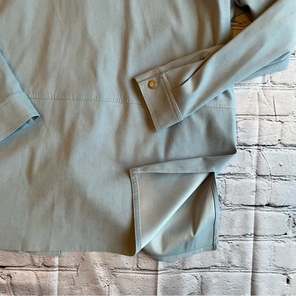Y2K Talbots Vintage Unlined Coat Large Lightweight - Image 8