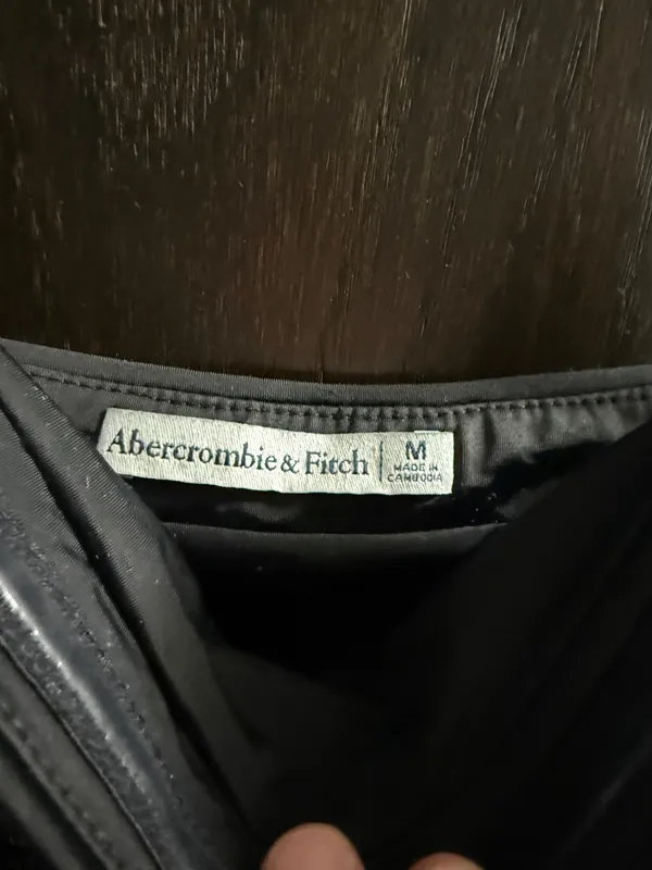 Abercrombie Black Sequin Tube Top - Image 2