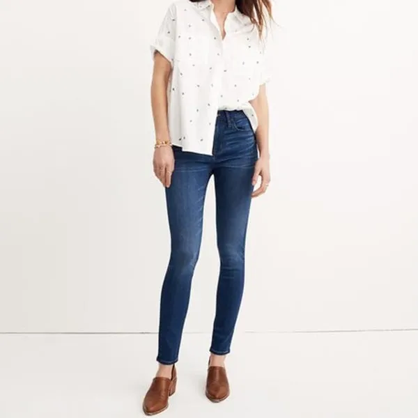 Madewell Roadtripper High Rise Jeans Orson Wash Size 25 - Image 2