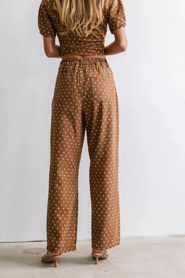 Bohme Tony Polka Dot Baggy Jeans - Image 3