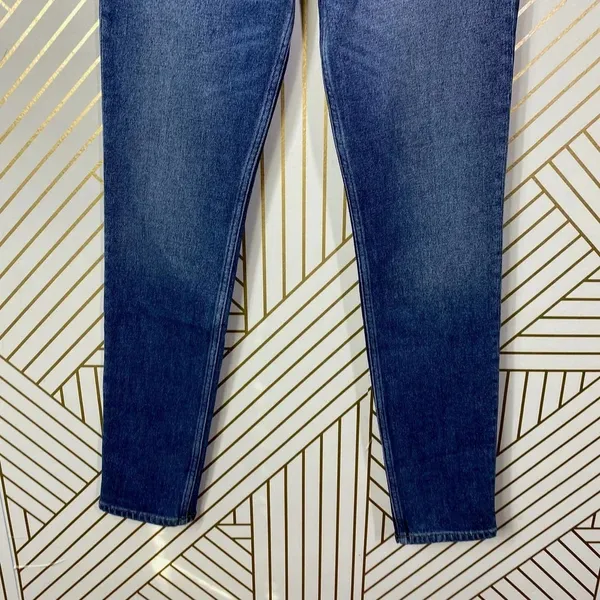 REFORMATION Serena High Waist Skinny Jeans in Kasai Blue‎ Size US 25 - Image 6