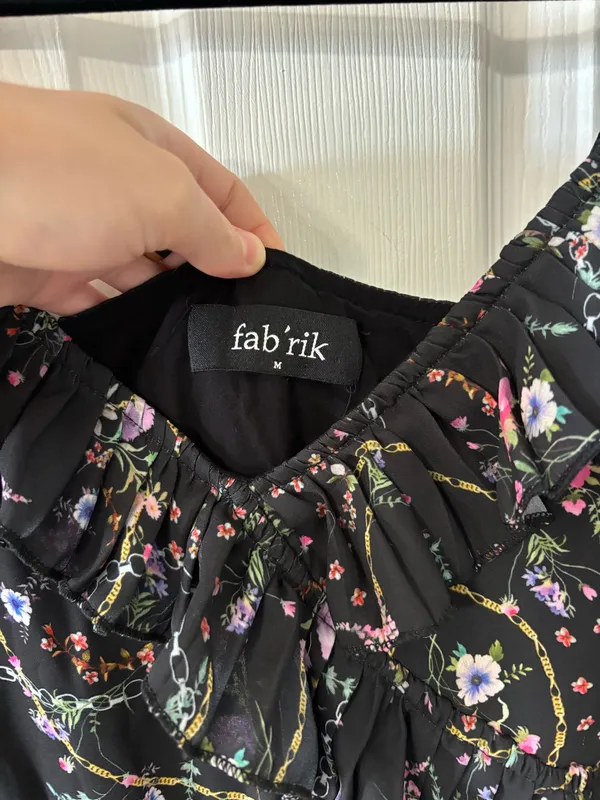 fab'rik Dress floral chain pattern - Image 2