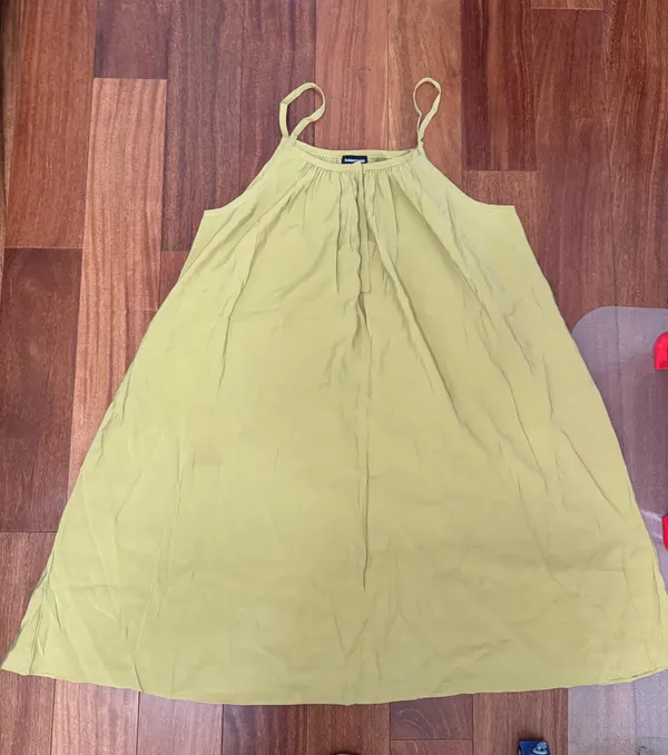 Summer dress Yellow Size M - Image 4