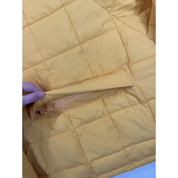 Halfdays Nellie Packable Puffer Women's Orange Jacket Size XS NWT - Image 7