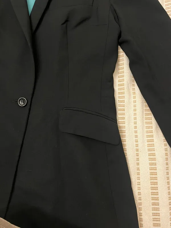 Dolce & Gabbana Vintage Black Blazer y2k celebrity style blazer antique fitted blazer runway designer office modest - Image 8