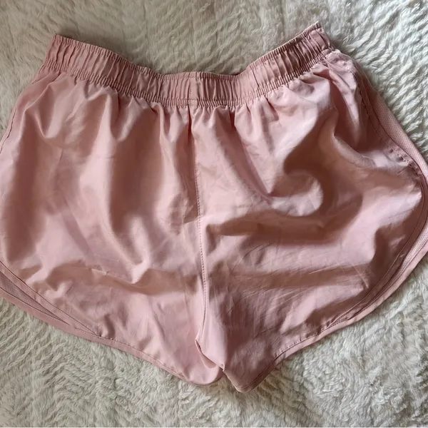 Nike Pink Running Shorts – Women’s Dri-Fit Athletic Shorts. Size Large - Image 3
