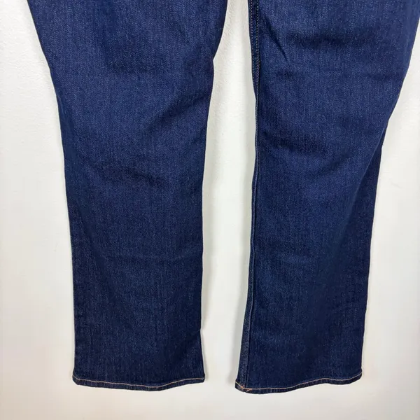 Old Navy Mid-Rise Wow Boot-cut Dark Wash Jeans Denim Casual NWT Size 14 Short‎ - Image 9