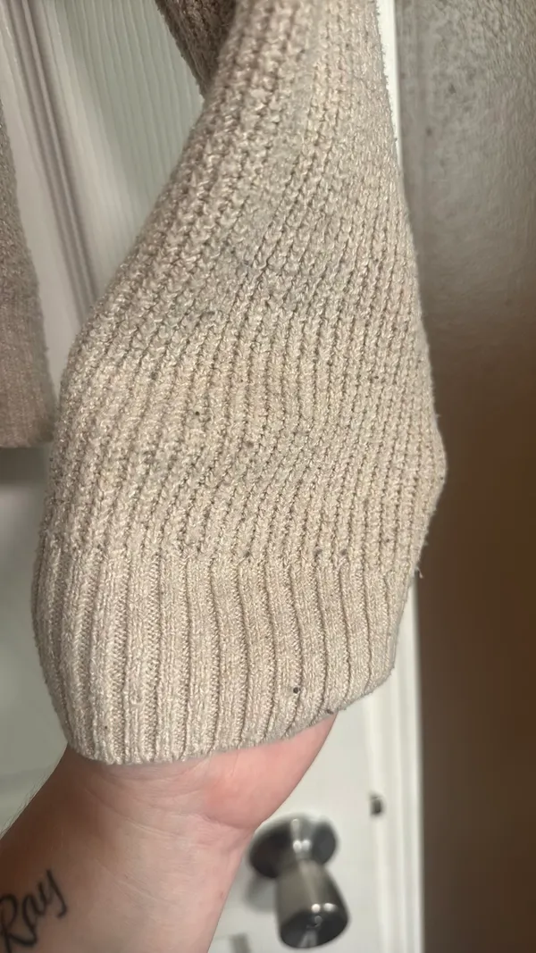 Beige sweater Tan Size XL - Image 2