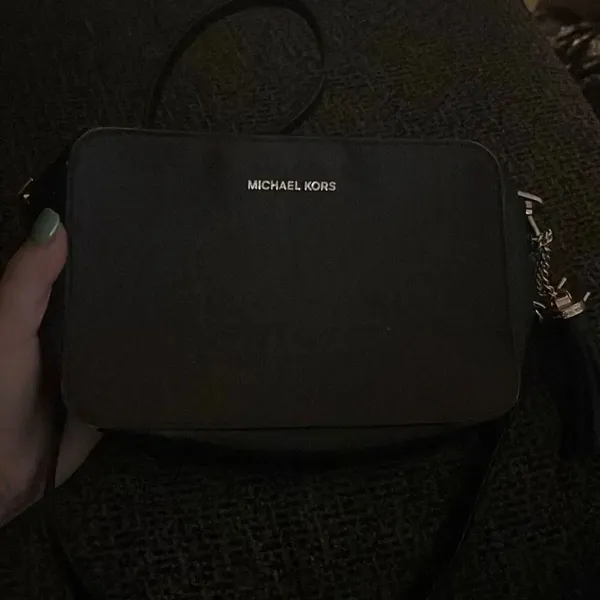 ✨MICHAEL KORS Ginny Brown Black logoed Crossbody Bag✨ - Image 6